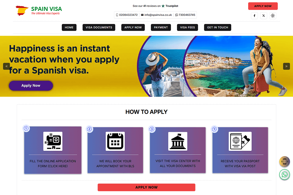 Spain Schengen Visa